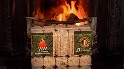 WillowWarm Carbon Neutral Briquettes for Resale - 20% VAT